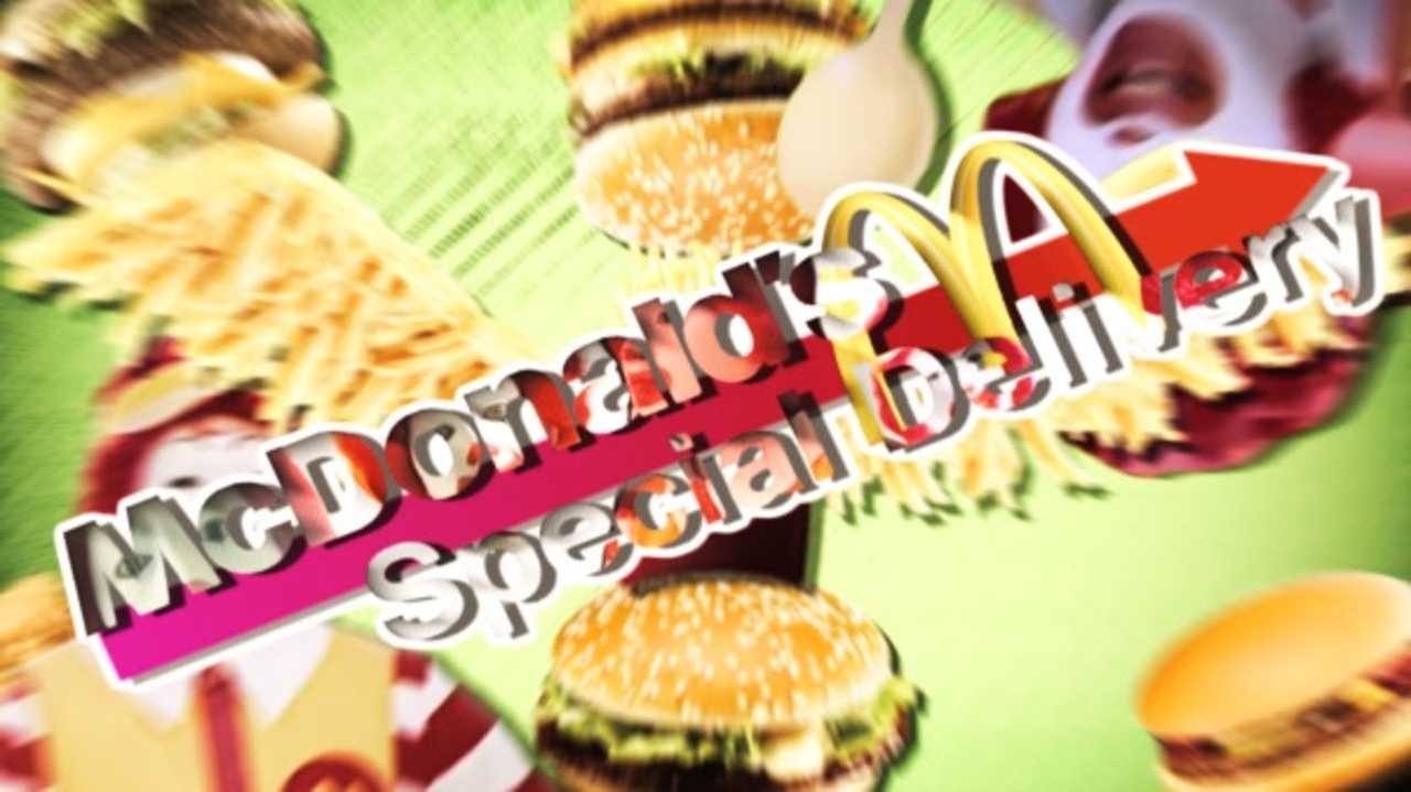 【ドナルド合作】 道化師デリバリー ~McDonald's Special Delivery